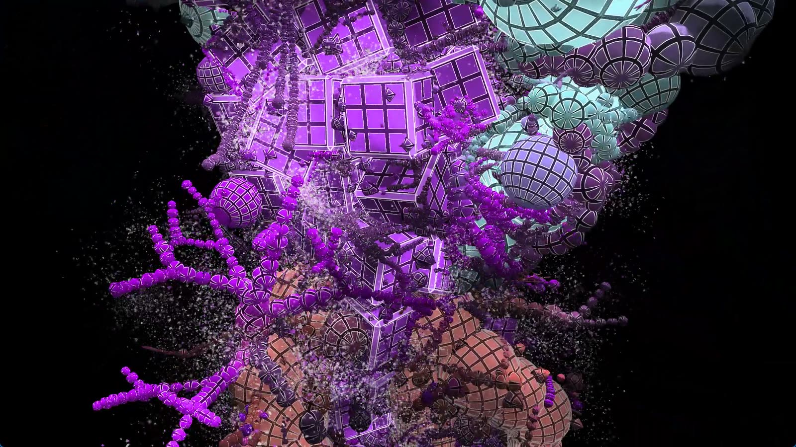 Tobias Post「Sculpt Grow – Perlenturm」 – ブロックの上に育つ庭――手のなかでも