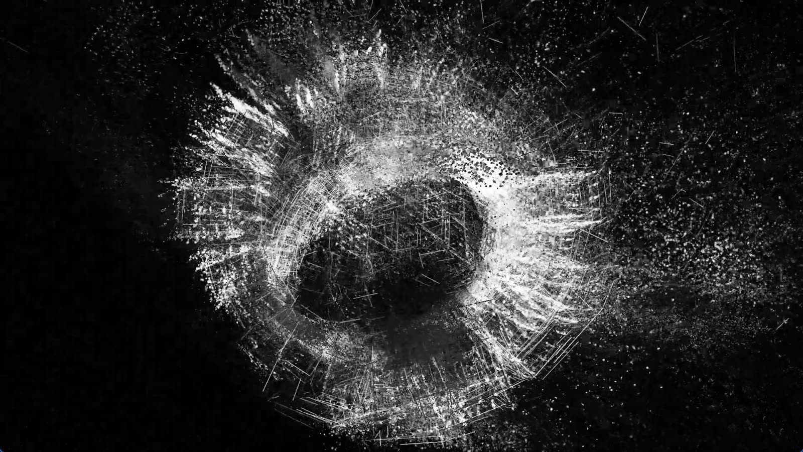 Sculpt Void – Ringkern, de Tobias Post – Punkte und Linien im Raum