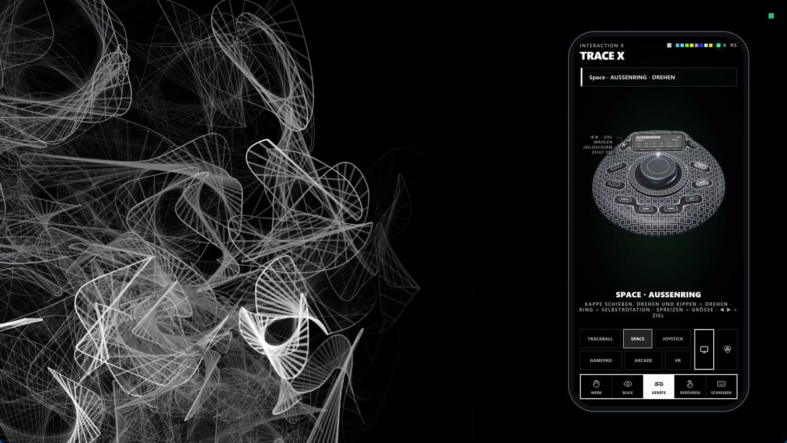 Sculpt Trace – Perlenturm, di Tobias Post – Linee, membrane e ombre – anche in mano