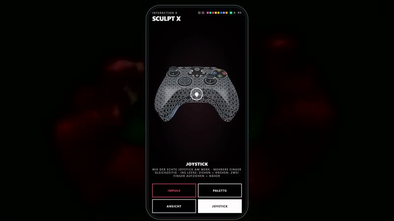 Sculpt X Interaction, vista 11