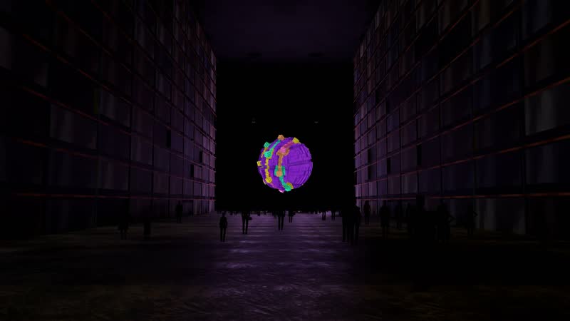 Minimal Sphere – Hochregallager – Visualisierung, Ansicht 6