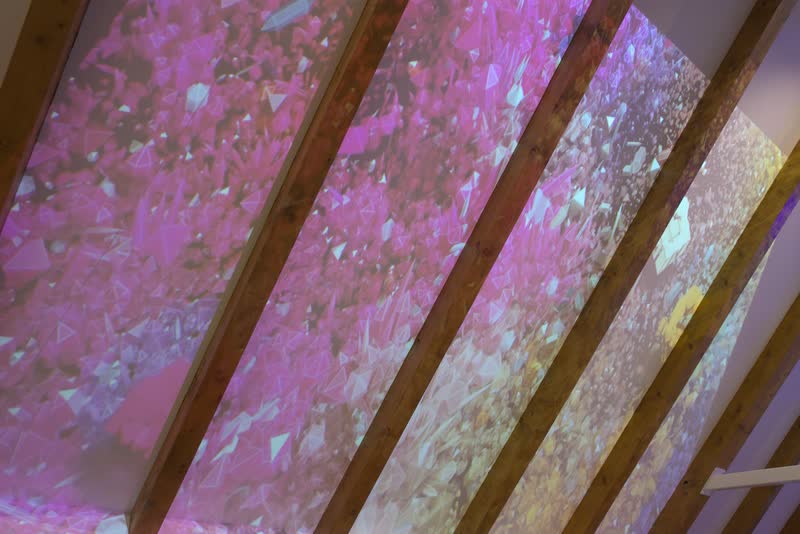 Allestimento di Farbexplosion nelle Westfälische Salzwelten, 17 ottobre 2026