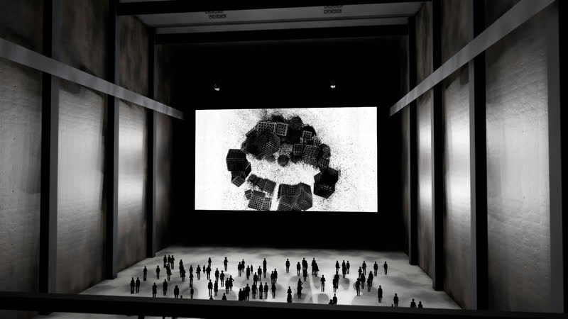 Sculpt Dark – Turbinenhalle – Visualisierung, Ansicht 3