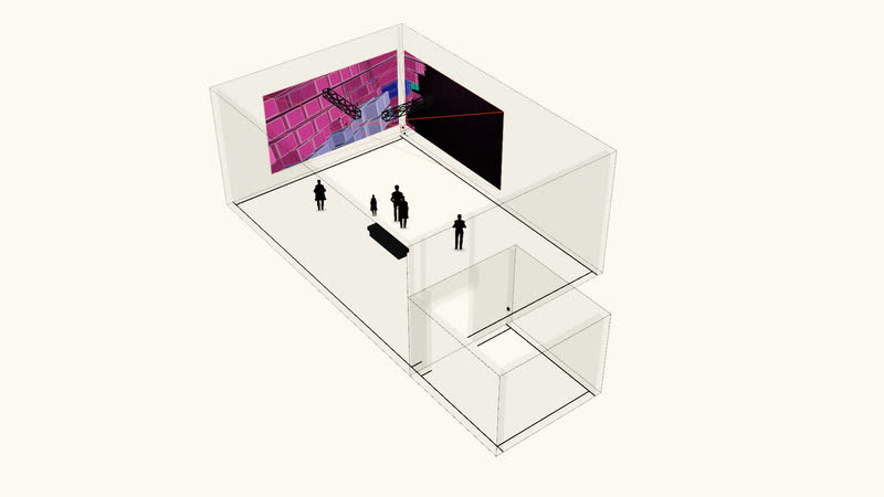 Minimal Ring – En esquina — Axonometría