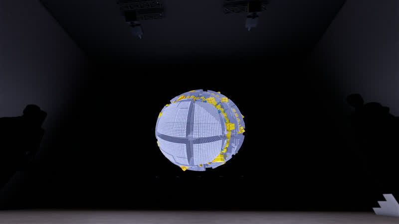 Minimal Sphere – Raster – Visualisierung, Ansicht 4