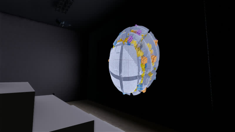 Minimal Sphere – Raster – Visualisierung, Ansicht 5