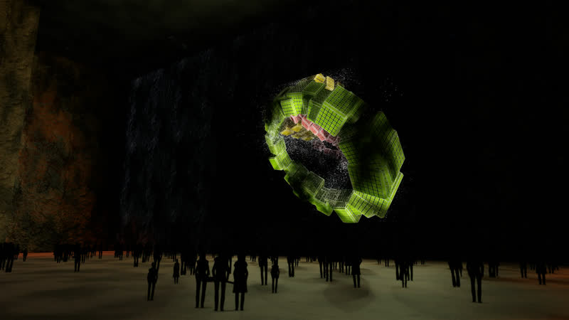 Sculpt Color – Salzkaverne – Visualisierung, Ansicht 3