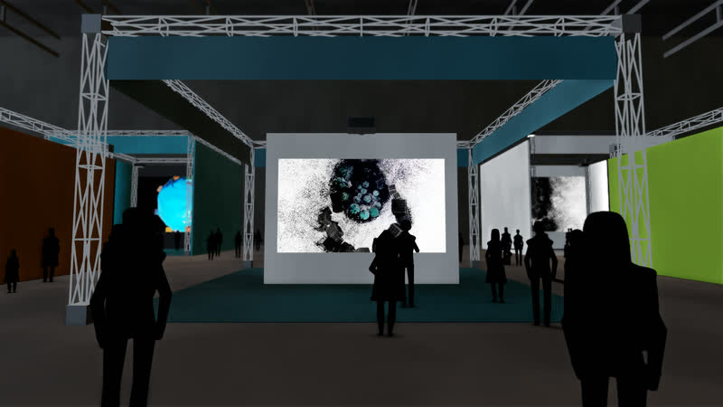 Werkschau – Messehalle – Visualisierung, Ansicht 5