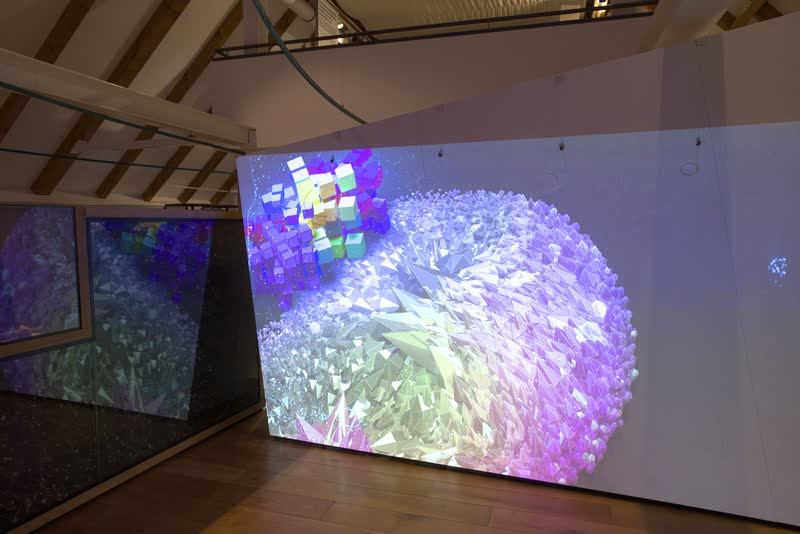 Farbexplosion 在 Westfälische Salzwelten 的布展，2026 年 10 月 17 日