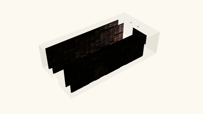 Minimal Sphere – Hochregallager — Axonometrie