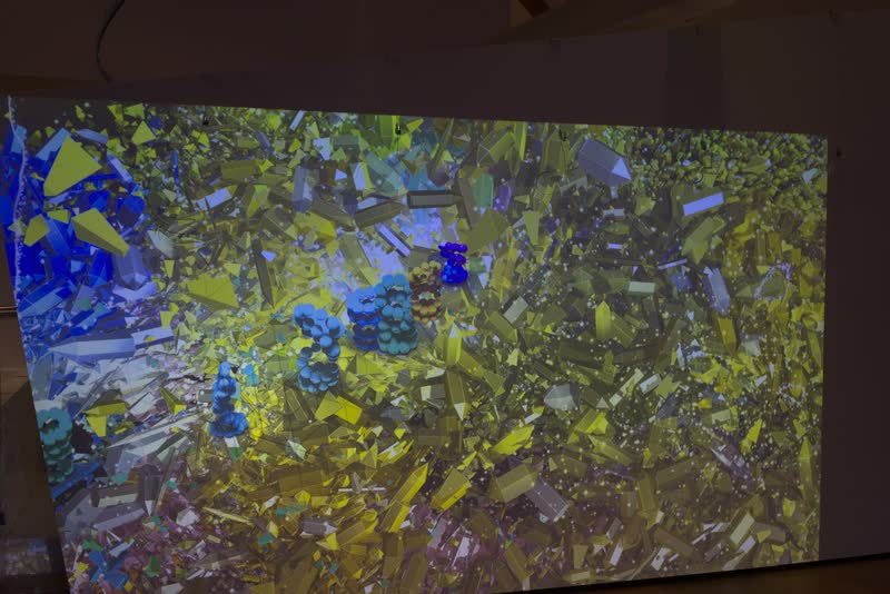 Montaje de Farbexplosion en las Westfälische Salzwelten, 17 de octubre de 2026