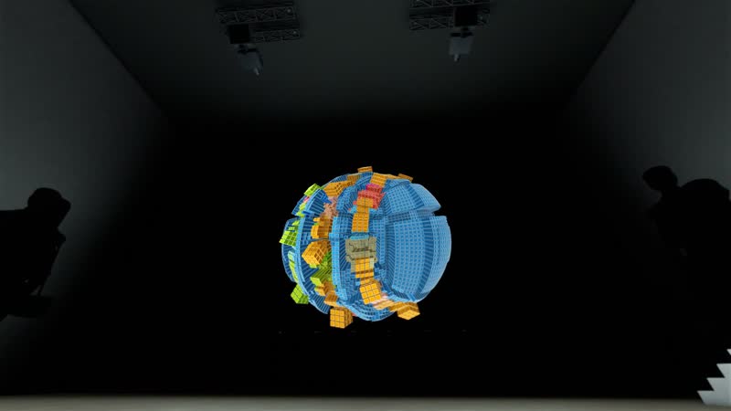 Minimal Sphere – Raster – Visualisierung, Ansicht 8