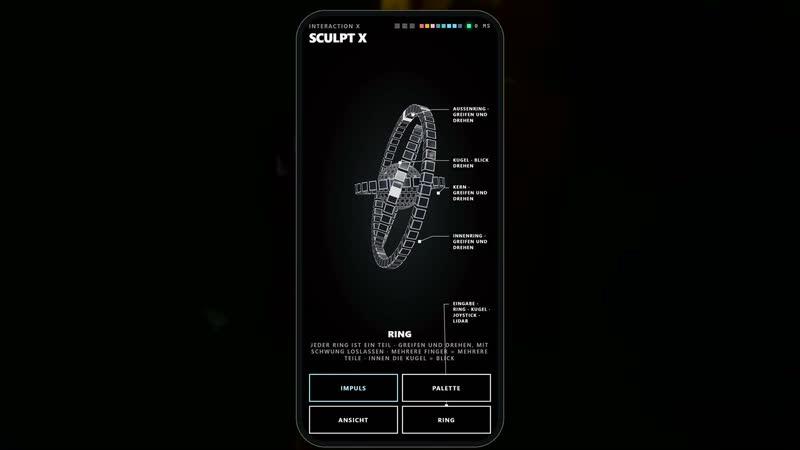 Sculpt X Interaction, vista 5