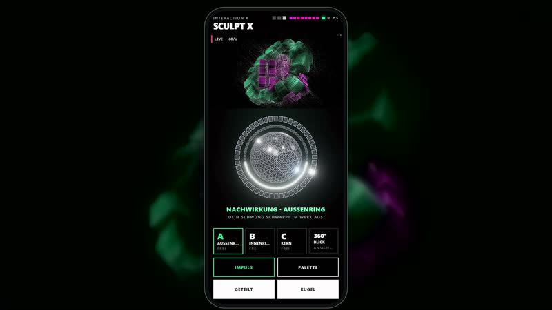 Sculpt X Interaction, vista 19
