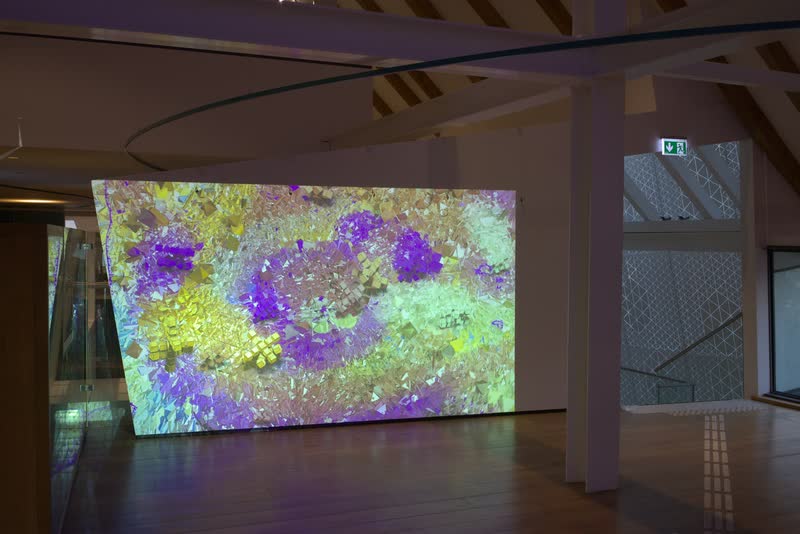 Farbexplosion 在 Westfälische Salzwelten 的布展，2026 年 10 月 17 日