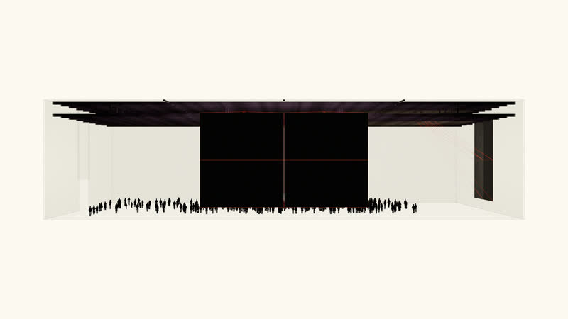 Minimal – Padiglione fieristico — Sezione