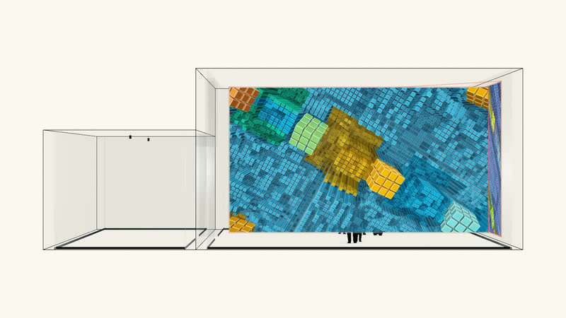 Minimal – Sala del colore — Sezione