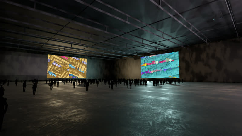 Minimal – Messehalle – Visualisierung, Ansicht 3