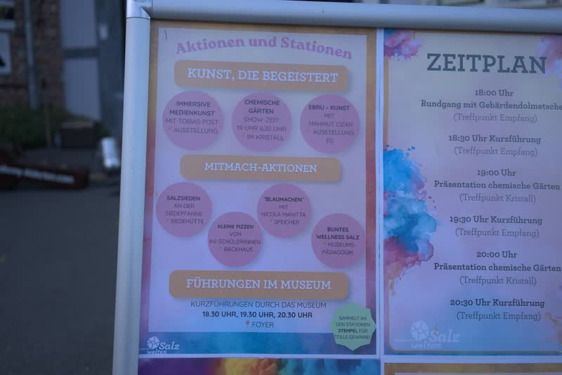 Las Westfälische Salzwelten en Bad Sassendorf la tarde antes de Farbexplosion, 17 de octubre de 2026
