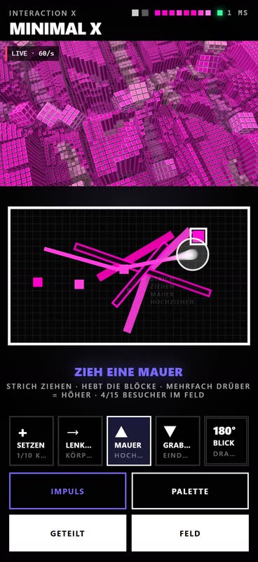 Minimal X Interaction, Ansicht 17